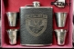 Фляги с гравировкой в коже набор(0.5L)